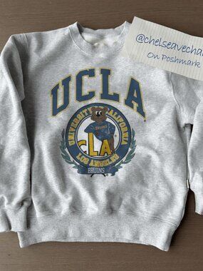 Vintage 90s University of California Los Angeles UCLA Bruins Football Sweatshirt